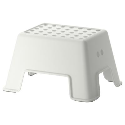 BOLMEN step stool, white - IKEA UK