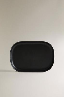 BLACK RESIN BATHROOM TRAY - Black | ZARA United Kingdom