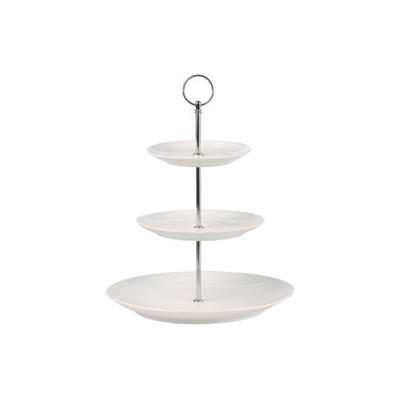 Maxwell and Williams White Basics - 3-Tier Cake Stand