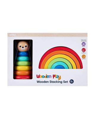 Wooden Play Stacking Set - Kmart