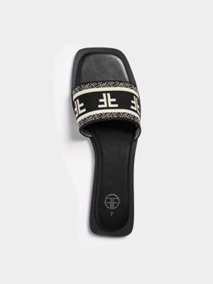 FF Broad Band Slip On Sandals | Bash
