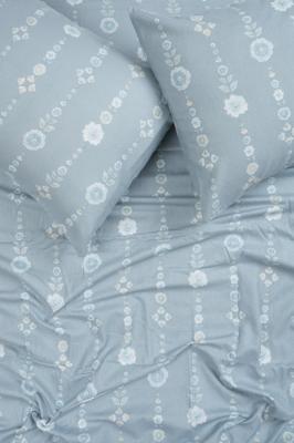 Premium Winter Brushed Cotton Paisley Fitted Sheet