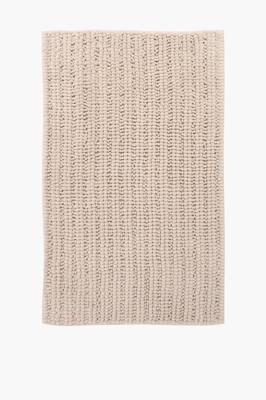 Micro Chenille Bobble Bath Mat Large, 50x80cm