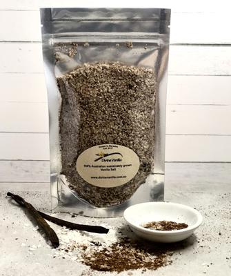 Divine Vanilla Murray River Pink Salt 100gr - 100% Australian vanilla salt