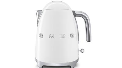 Smeg 50s Retro Style Electric Kettle White - Harvey Norman