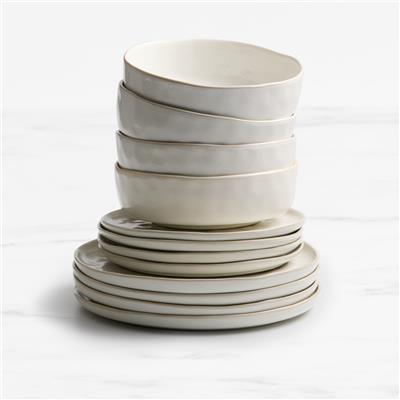 Salisbury & Co Baltic Dinner Set 12pc White | Kitchen Warehouse