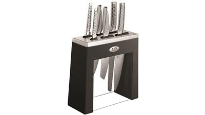 Global Kabuto 7 Piece Knife Block Set - Harvey Norman
