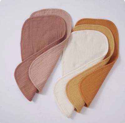 Burp Cloths | GOTS Organic Muslin 5-Pack | Zoe Sage