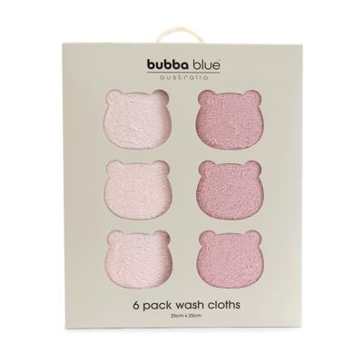 Bubba Blue Sundae Face Washer 6 Pack Cupcake | Baby Bunting AU