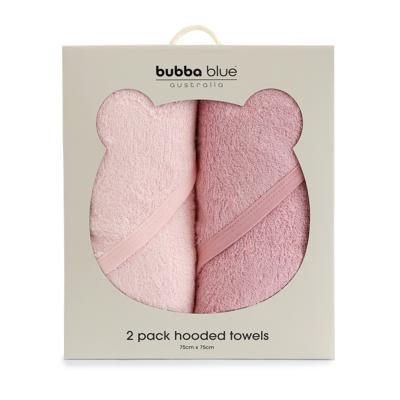 Bubba Blue Sundae Hooded Towel 2 Pack Cupcake | Baby Bunting AU