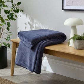 Seriously Soft 220cm x 220cm Throw | Dunelm