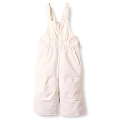 SIENNA - Amazon Essentials Toddler Girls Water-Resistant Ski & Snow Bib Overall, Ivory, 4T