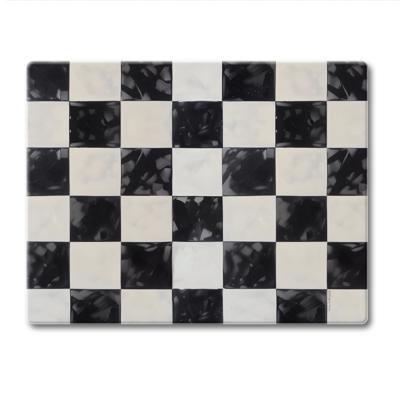 Arlington Check Tempered Glass Cutting Board 10 x 8 | Wayfair CA