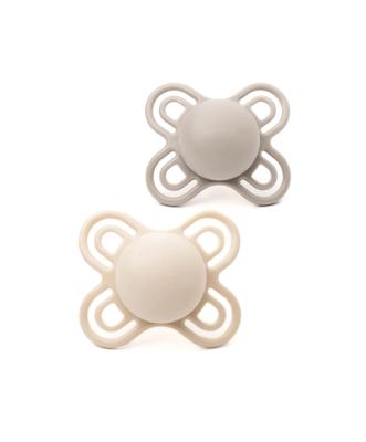 MAM Perfect 0-2m Soother (2 pack) - Beige – Mamas & Papas UK