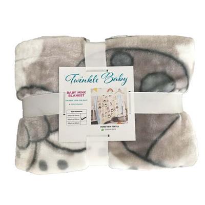 Printed Bear Mink Baby Blanket | Shop Today. Get it Tomorrow! | takealot.com
