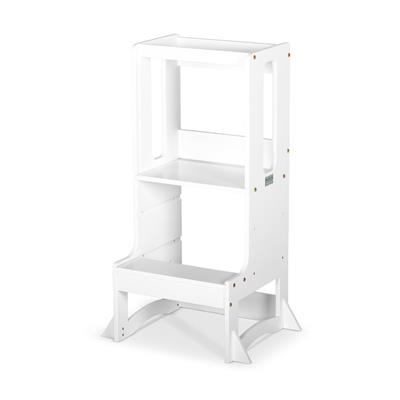 Evo Deluxe Learning Tower | Eco 3.0 
White – My Happy Helpers