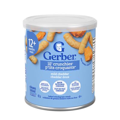 GERBER Mild Cheddar, Toddler Snacks - Walmart.ca