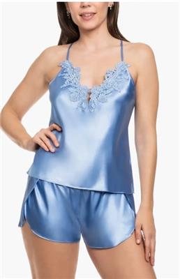 Raelynn Cami Short Set In Cornflower Blue - In Bloom | BraTopia
