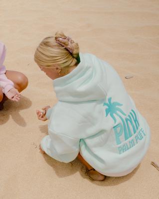 Classic Puff Hoodie in Mint Breeze | Pink Palm Puff Official Site