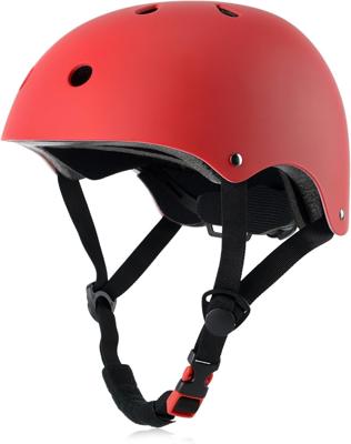 Amazon.com : Kids Bike Helmet, Adjustable and Multi-Sport, from Toddler to Youth, 3 Sizes (Red) : Sports & Outdoors