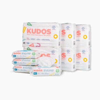 Kudos Diapers & Wipes Starter Bundle | Babylist Shop