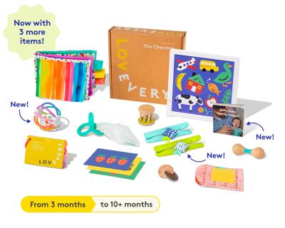 The Charmer Play Kit | 3- to 4-Month-Old Baby Toys | Lovevery
