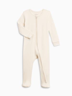 Classic Peyton Zipper Sleeper - Thyme / 0-3M