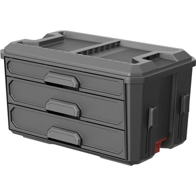 Hyper Tough Hyper Stack 3 Drawer Tool Storage Box - Walmart.com