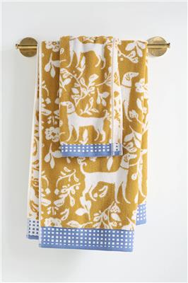 Penny Pup Cotton Woven Towel Collection | Anthropologie