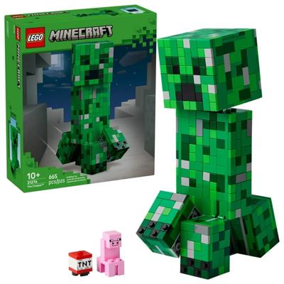LEGO, Minecraft The Creeper Kids Toy, 21276, Poseable Action Figure - Walmart.com
