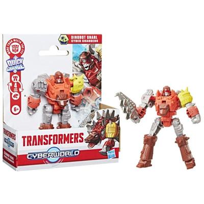 Transformers, Cyber Changers Dinobot Snarl Action Figure, 6+, 4-inch - Walmart.com
