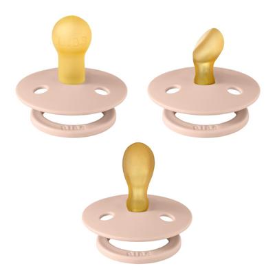 BIBS Try-It Pacifier 3 Pack Blush | Baby Bunting AU