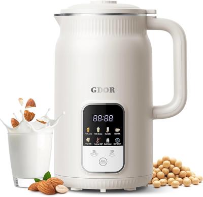 Amazon.com: GDOR 35oz Nut Milk Maker, 9-in-1 Automatic Plant Milk Machine for Almond, Oat & Soy, Smoothies & Juice, 12 Stainless Steel Blades, Keep Wa