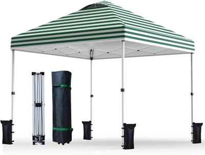 Amazon.com: Nazhura 10 x 10 Pop Up Canopy Tent with Sand Weight Bag, Freestanding Sun Shelter for Picnic and Camping, One Person Setup and Height Ad