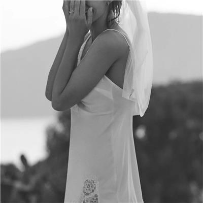 Getting ready on the day of! White Satin Lace Slip Dress | Sian Slip | homebodii® – Homebodii AU