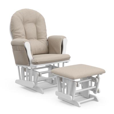 Storkcraft Hoop Glider and Ottoman | Ashley