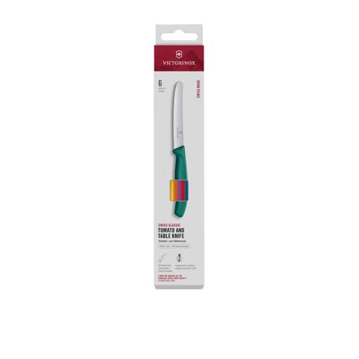 Victorinox Swiss Classic Serrated Tomato and Table Knife 11cm Set of 6 | Kitchen Warehouse™