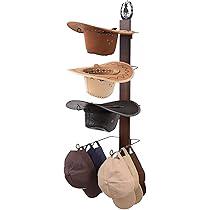Amazon.com: SCUNDA Cowboy Hat Rack for Wall, Rustic Western Hat Holder, Western Style Hat Organizer Hook for Home, Entryway, Ranch, or Cabin Décor : H