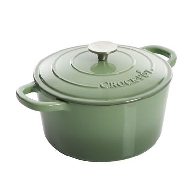 Crock Pot Artisan 5-Quart Cast Iron Dutch Oven