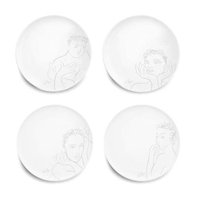Carrol Boyes Dinner Plate set of 4- Sketchbook Grey | Shop Today. Get it Tomorrow! | takealot.com