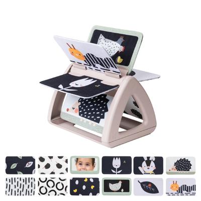 Taf Toys Black & White Spinning Book | Baby Bunting AU