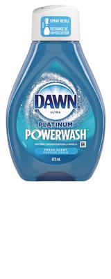 Dawn Ultra Platinum Powerwash Dish Spray Refill, 473-mL
