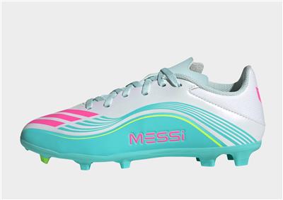 White adidas adidas F50 MESSI LEAGUE Firm Ground /Multi Ground Football Boots Kids | JD Sports UK