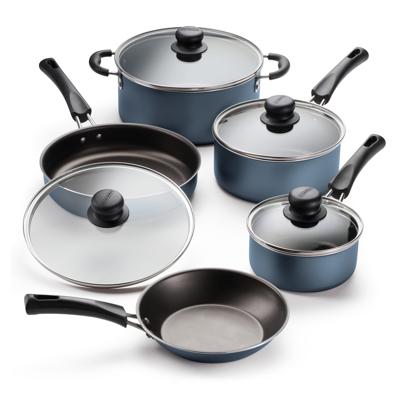 Tramontina Juego de Utensilios de Cocina Antiadherentes de 9 Piezas Azul - Walmart.com
