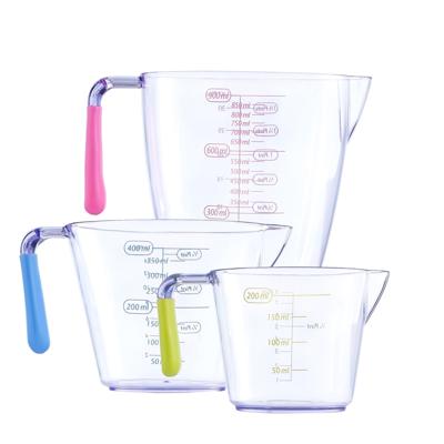 Lumikrypt 3 Piece Measuring Cups Set, BPA Free Plastic, 1, 2, 4 Cup Sizes, Easy Read Spout - Walmart.com