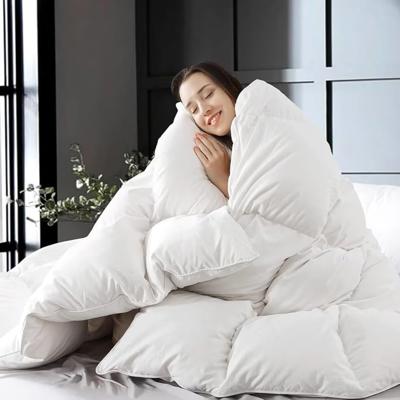 Amazon.com: WhatsBedding Feather Down Fiber Comforter,Duvet Insert King Size, 106x90 | All Season, 100% Cotton, Luxury Fluffy Ultra Soft, Down Feathe