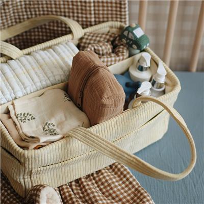 Diaper caddy - Cream – MINIKA
