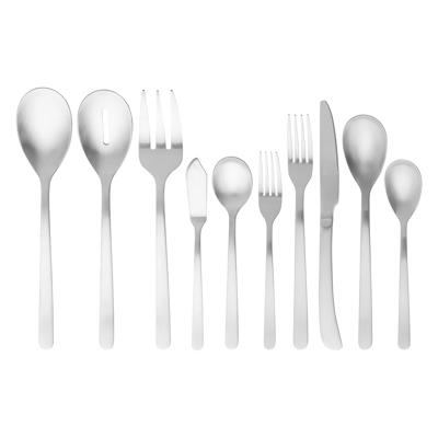 Free Shipping! Thyme & Table Royal 55 Piece Stainless Steel Flatware Set Service for 10 - Walmart.com
