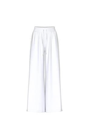 Buy Beachwear Linen Wide-Leg Pants, White - Order Bottoms online - Victorias Secret US