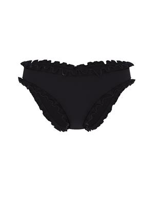 Buy Ruched Cheeky Bikini Bottom, Pure Black - Order Bikini Bottom online - Victorias Secret US